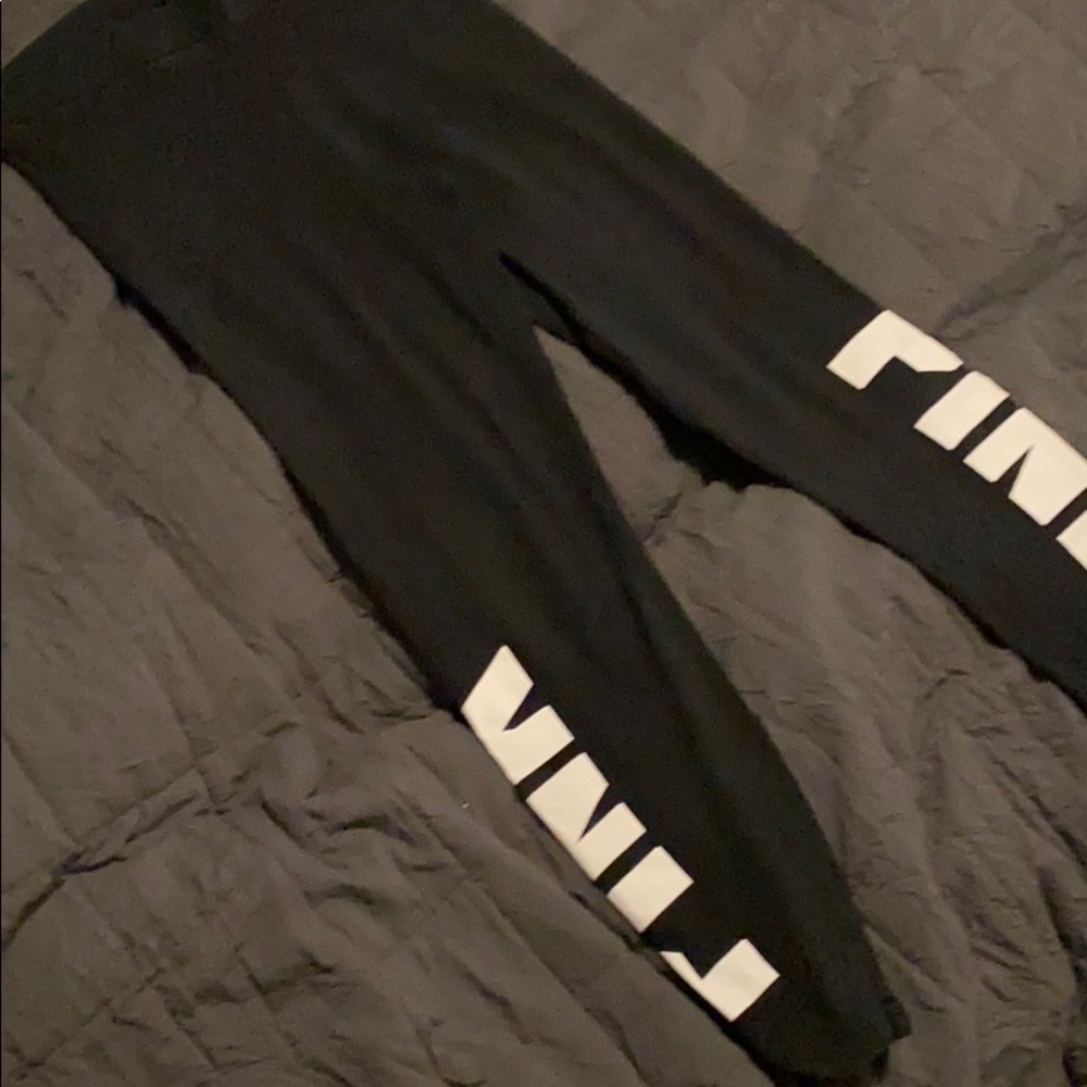 PINK cotton leggings